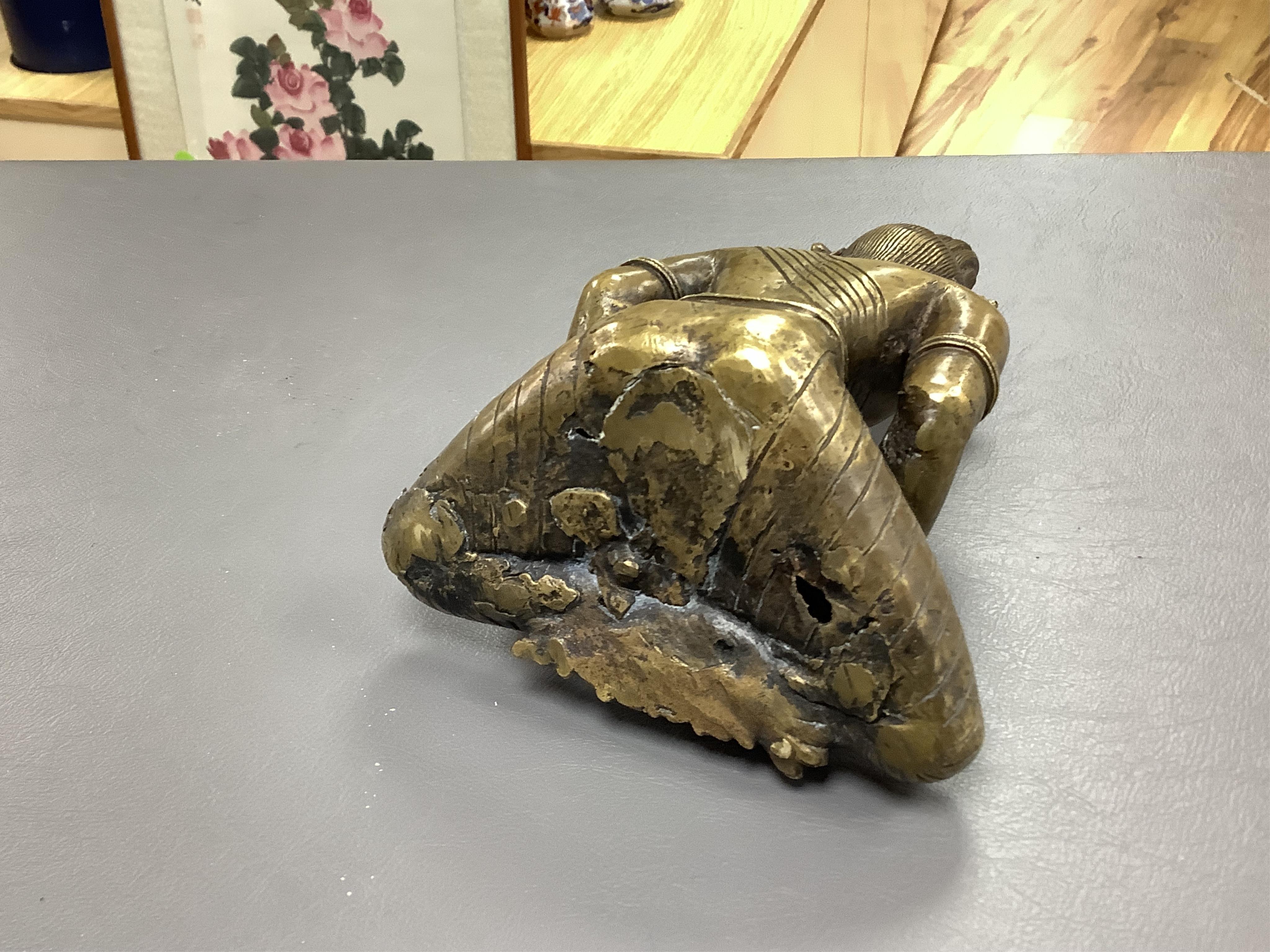 A Nepalese bronze seated figure of Avalokiteshvara, 19th century, 18cm high